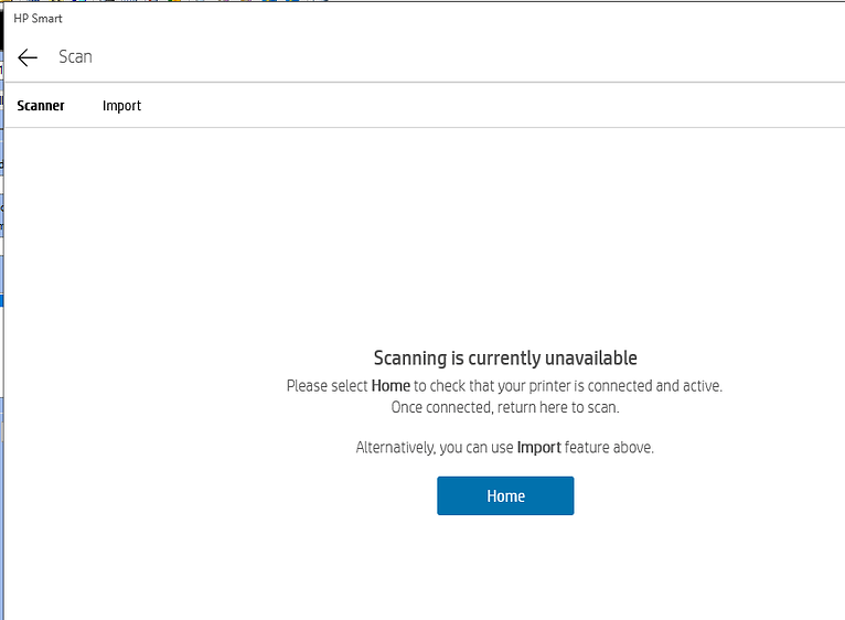 HP Smart App scan not working in windows 10 Windows 10 Tech
