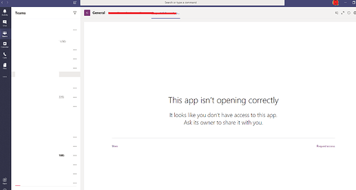 PowerApps Applications not working through Microsoft Teams Tab 999tech