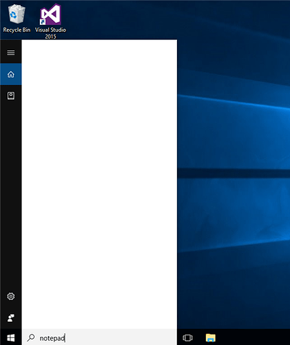Windows 10 search not working