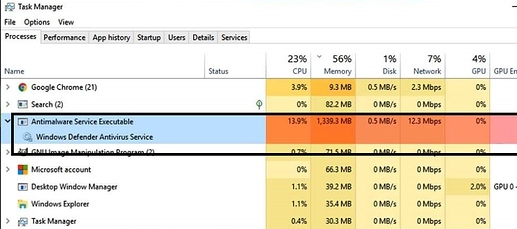 Antimalware-service-executable-high-usage