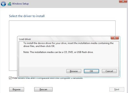 a media driver your computer needs is missing usb